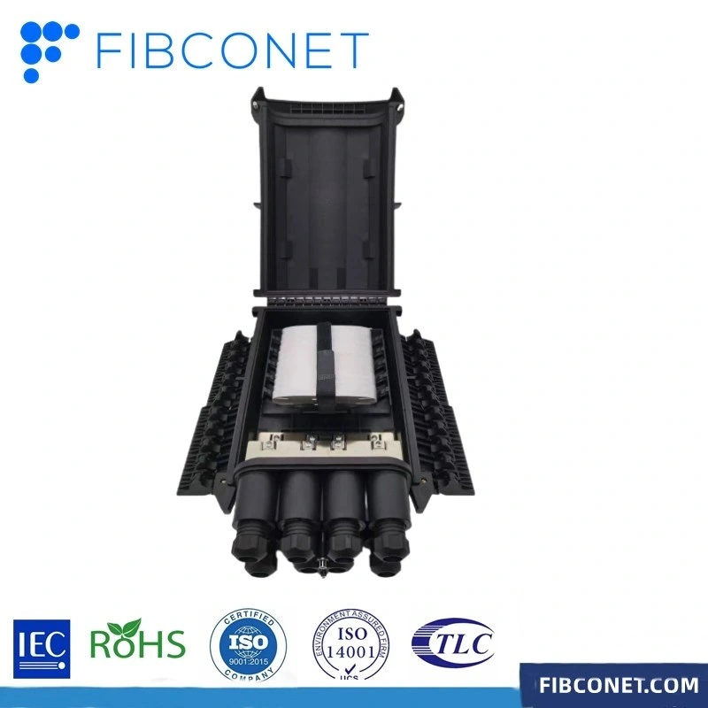 FTTH 288 Core Fiber Cable Joint Box Fiber Optic Splice Closure Fiber Optical Enclosure Distribution Box