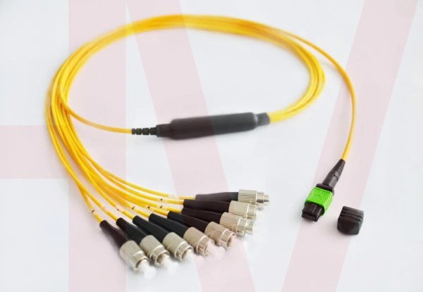 Custom 8cores 12cores MPO MTP Patch Cable Fiber Optic Connector