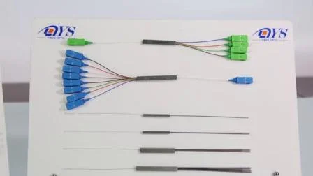 FTTH FTTB 1X2, 1X4, 1X8, 1X16, 1X32 1X64 Mini Tubo Fibra Ottica PLC Splitterabs Box Fibra Ottica PLC Splitter