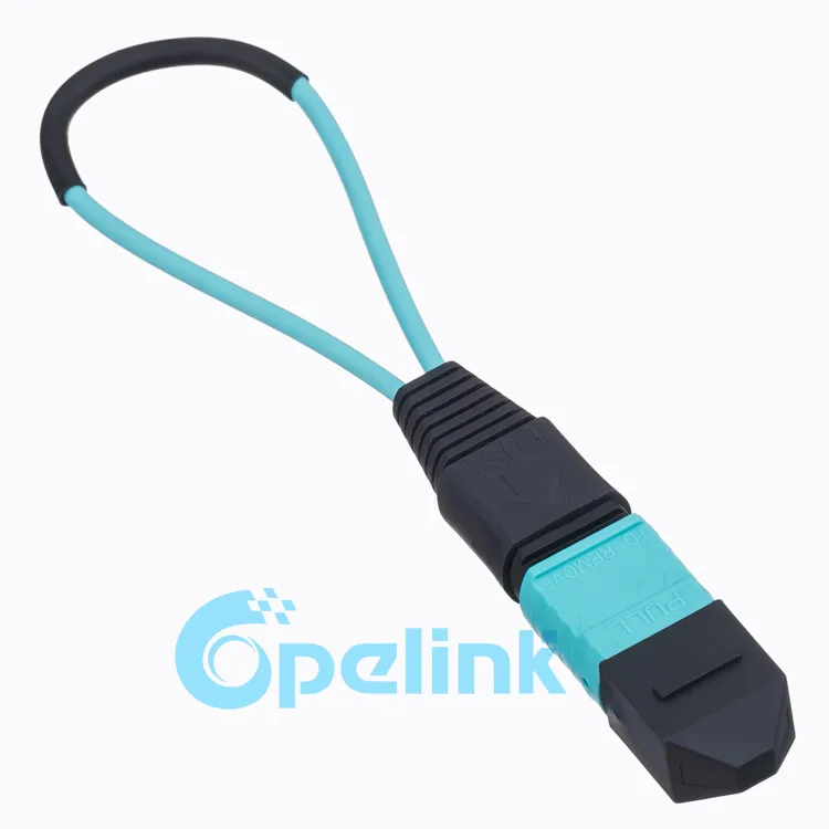 Loopback in fibra MTP/MPO Om3, test di reti e sistemi MTP/MPO